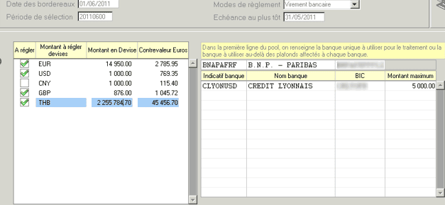 Campagne de règlement fournisseur ERP HexaOpale Campagne de règlement fournisseur ERP HexaOpale